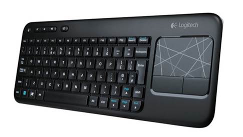 A wireless keyboard is a good way to control your internet TV from the sofa