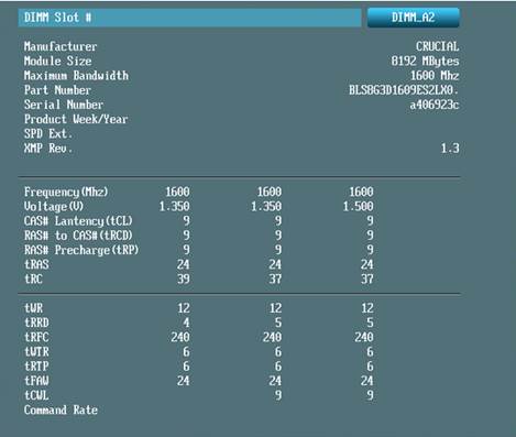 Ballistic Sport VLP’s specifications