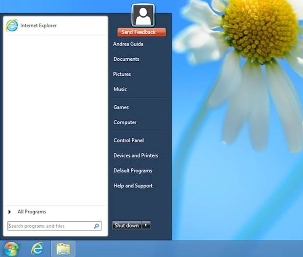 IOBit StartMenu8