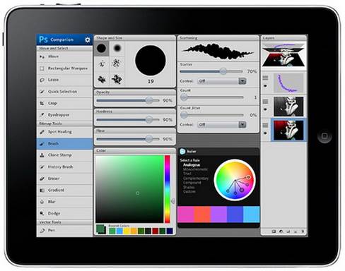 Adobe Photoshop Touch for iPad