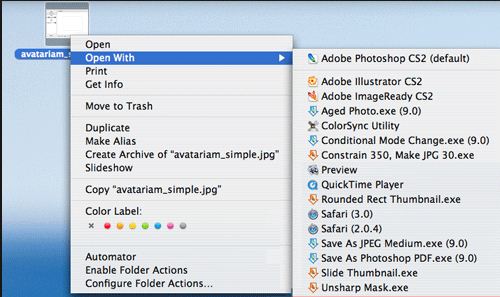 If you always like to open JPEGs with Pixelmator, or want Word documents to open with Pages, you can change the setting for all files of the same type with just a couple of clicks. 