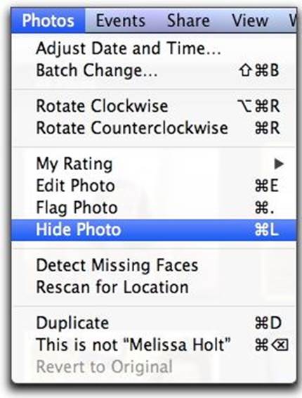 This is a really helpful tool if you want to clean up your iPhoto library without removing photos completely.