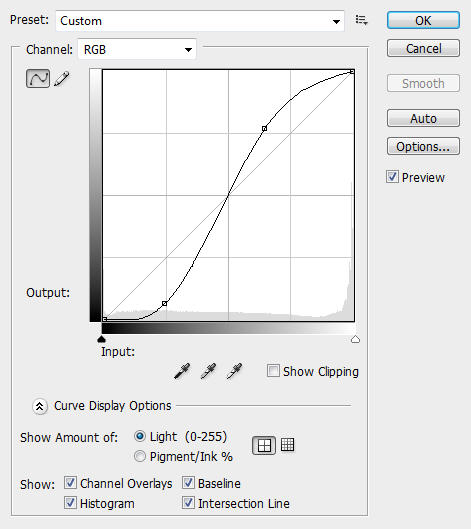 Description: The simple S curve