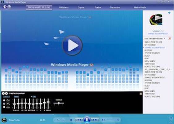 If you prefer, you can use Windows Media Player 12 in the traditional desktop mode. 