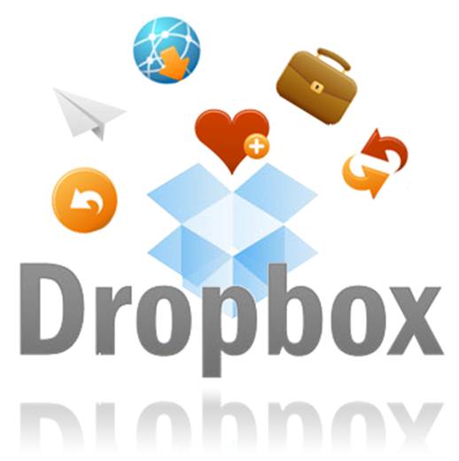 Description: The Dropbox icon in the system tray also shows these overlays as an at-a-glance status indicator. 