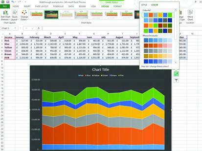 Description: Recommended Charts makes it harder to pick the wrong chart for your data.