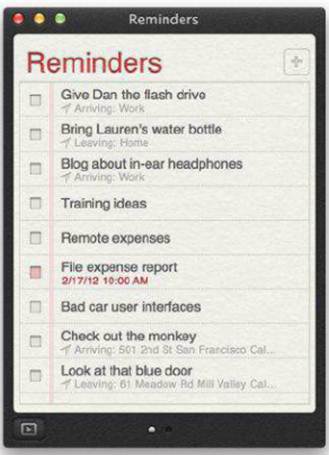 Description: Basic task management: Reminders won’t put OmmiFocus out of business, but it’s fine for maintaining basic to-do lists.