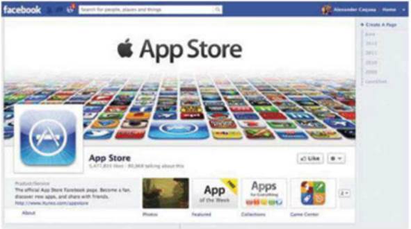 App Store on Facebook