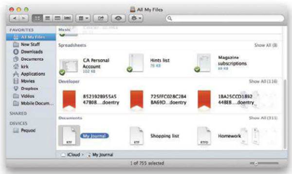 Another Way to Find iCLoud Documents